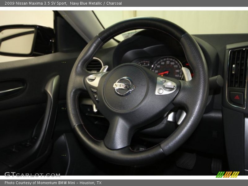 Navy Blue Metallic / Charcoal 2009 Nissan Maxima 3.5 SV Sport