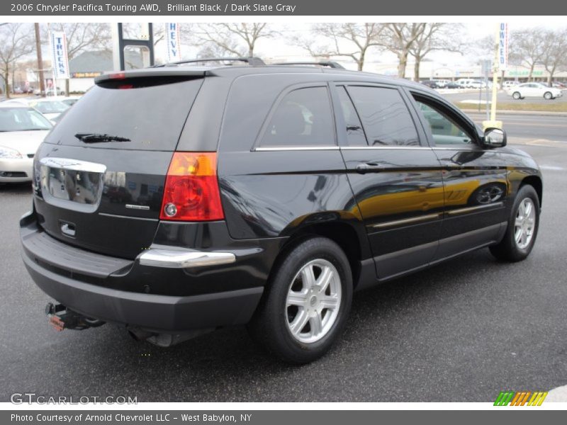 Brilliant Black / Dark Slate Gray 2006 Chrysler Pacifica Touring AWD