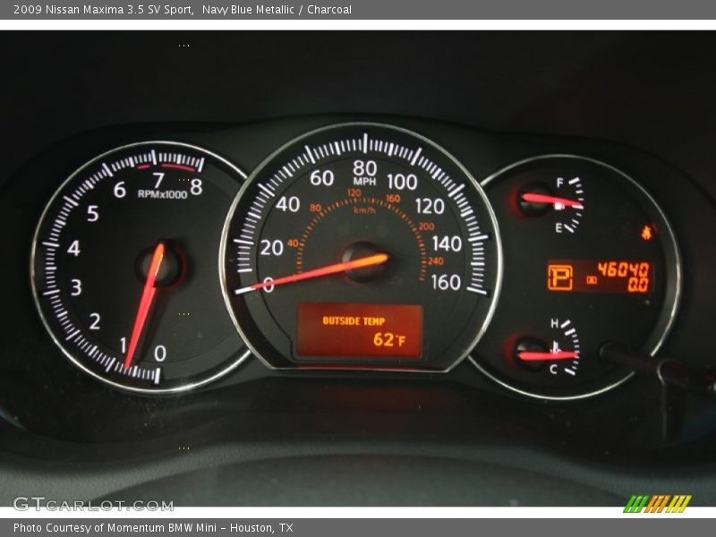  2009 Maxima 3.5 SV Sport 3.5 SV Sport Gauges