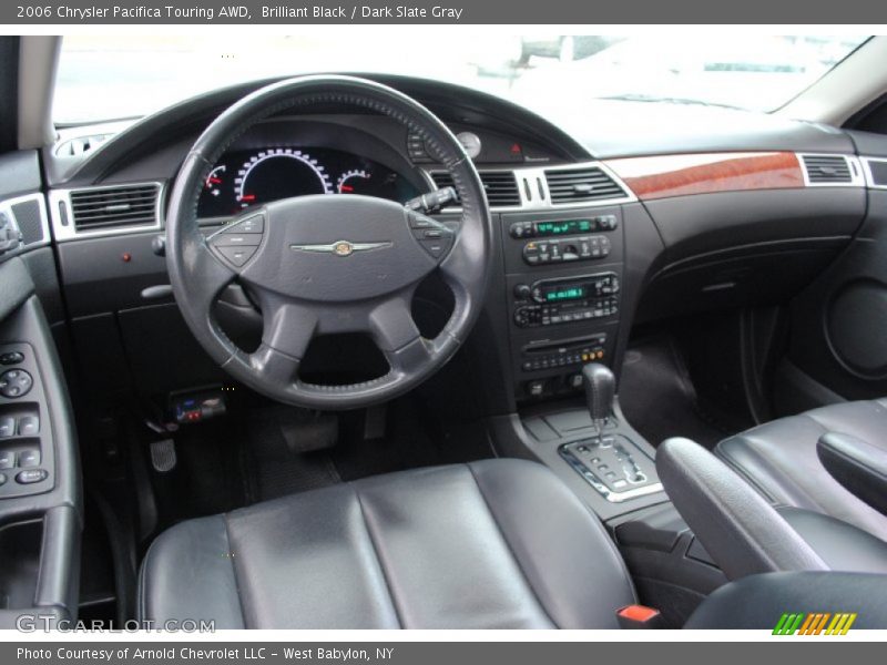 Brilliant Black / Dark Slate Gray 2006 Chrysler Pacifica Touring AWD