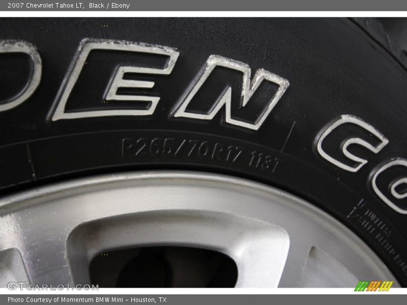 Black / Ebony 2007 Chevrolet Tahoe LT