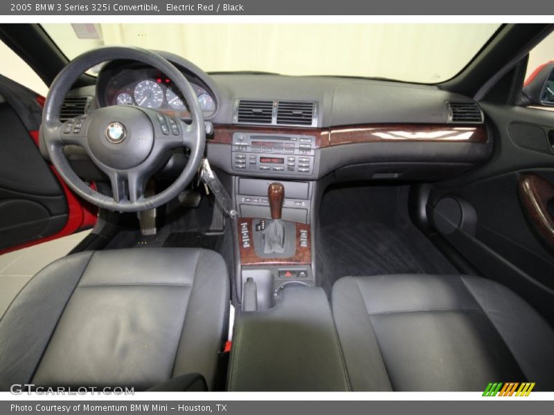 Electric Red / Black 2005 BMW 3 Series 325i Convertible