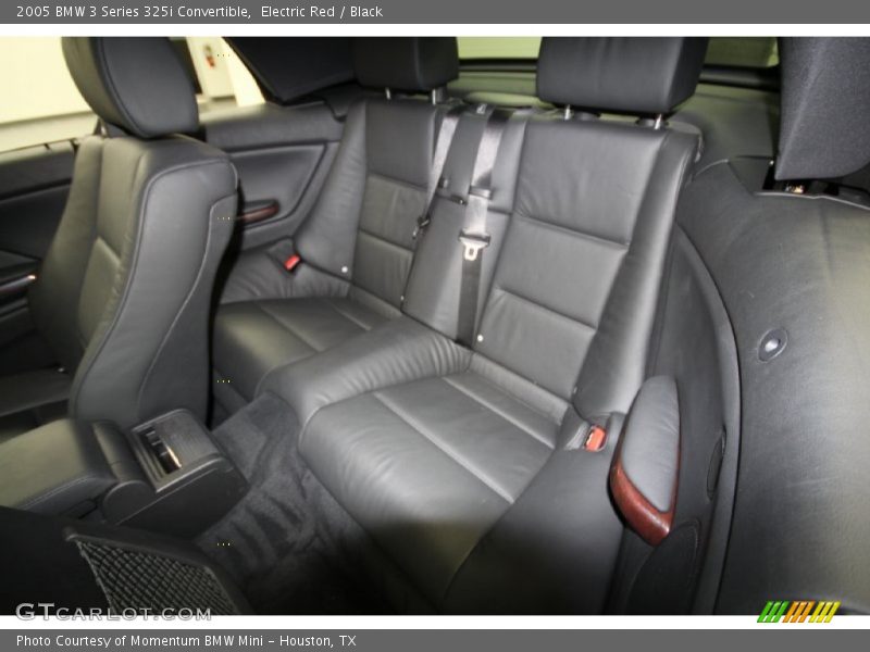 Electric Red / Black 2005 BMW 3 Series 325i Convertible