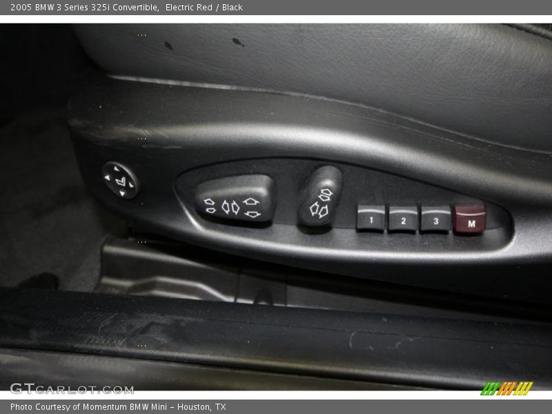 Electric Red / Black 2005 BMW 3 Series 325i Convertible