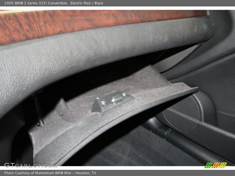 Electric Red / Black 2005 BMW 3 Series 325i Convertible