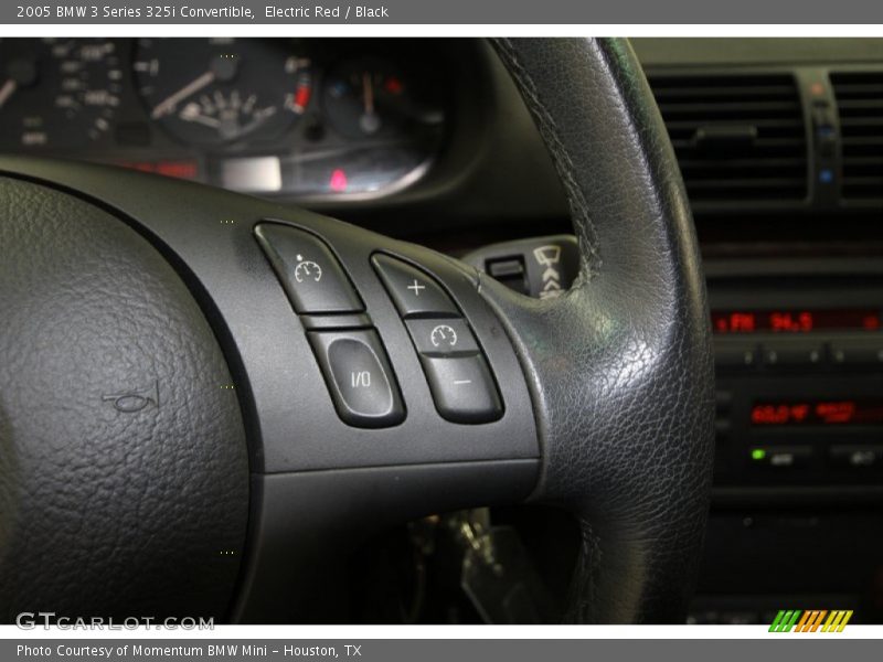 Electric Red / Black 2005 BMW 3 Series 325i Convertible