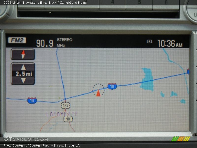 Navigation of 2008 Navigator L Elite