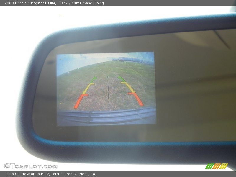 Black / Camel/Sand Piping 2008 Lincoln Navigator L Elite