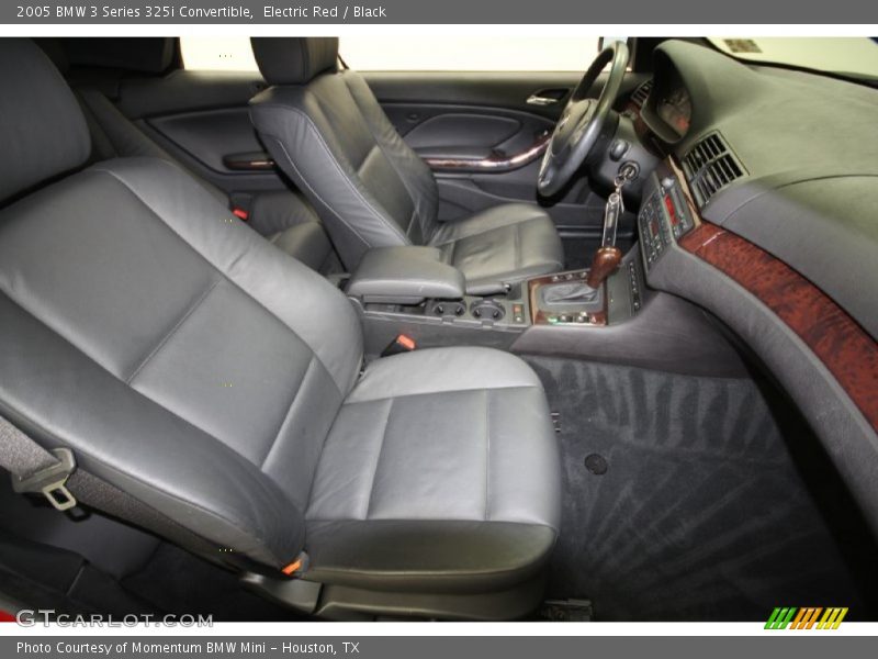 Electric Red / Black 2005 BMW 3 Series 325i Convertible
