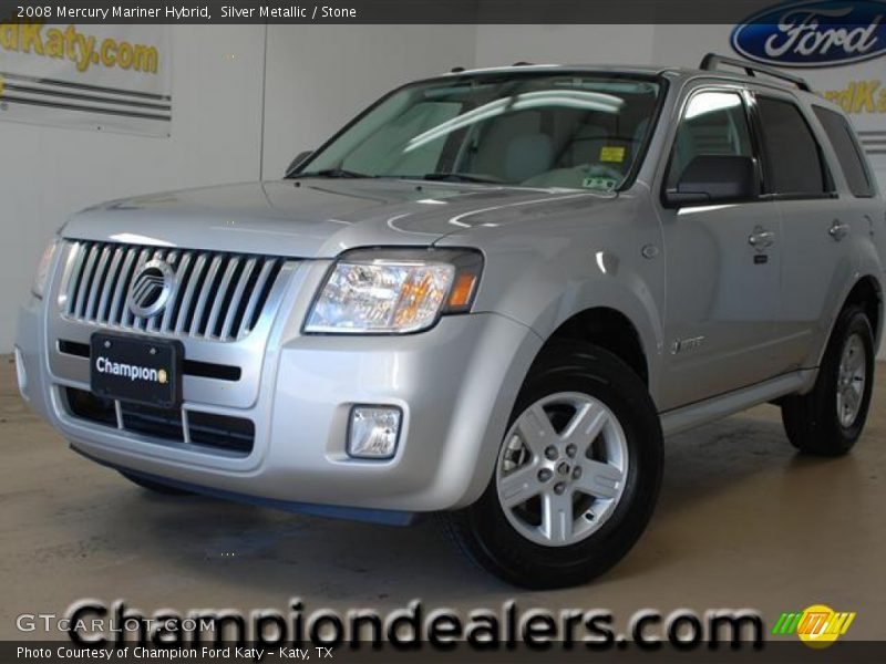 Silver Metallic / Stone 2008 Mercury Mariner Hybrid