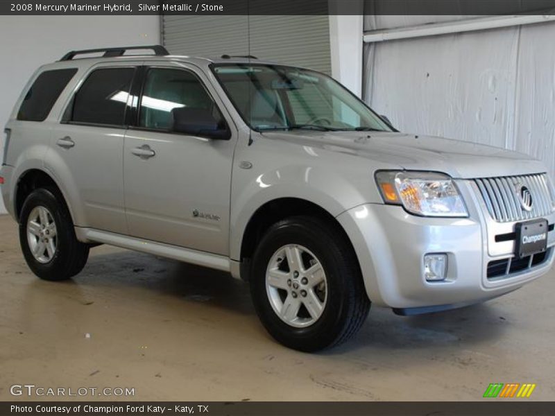 Silver Metallic / Stone 2008 Mercury Mariner Hybrid