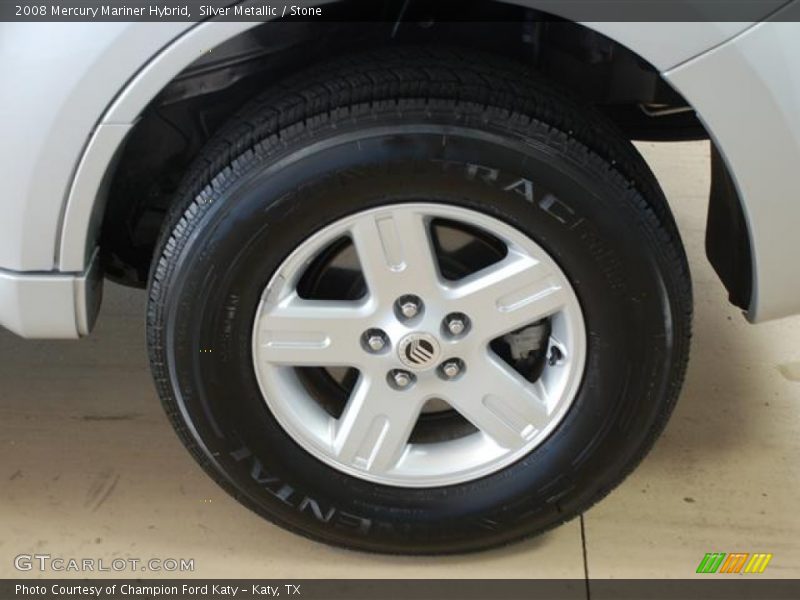 Silver Metallic / Stone 2008 Mercury Mariner Hybrid