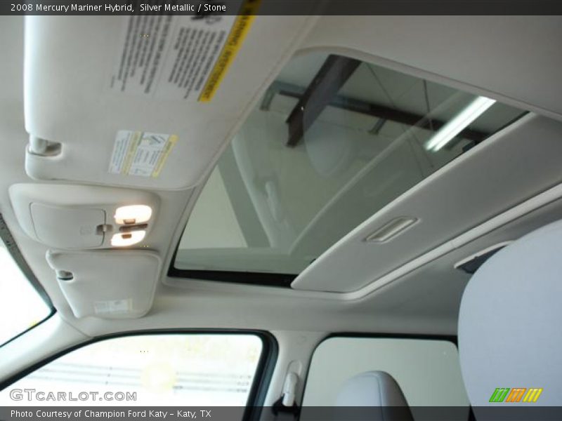 Silver Metallic / Stone 2008 Mercury Mariner Hybrid