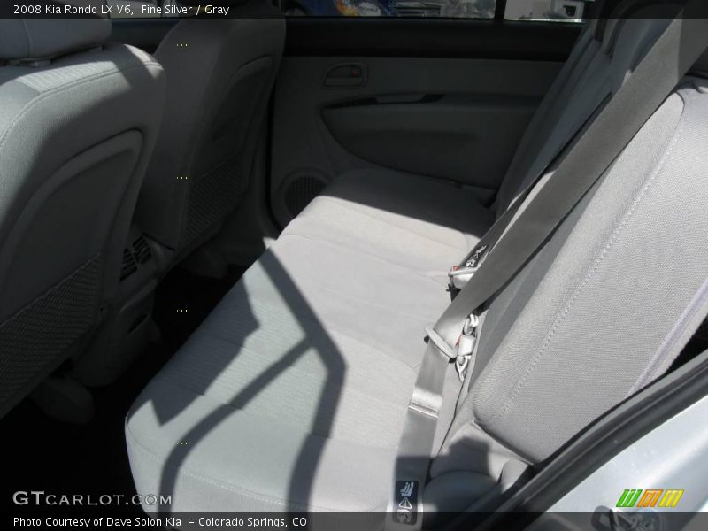 Fine Silver / Gray 2008 Kia Rondo LX V6