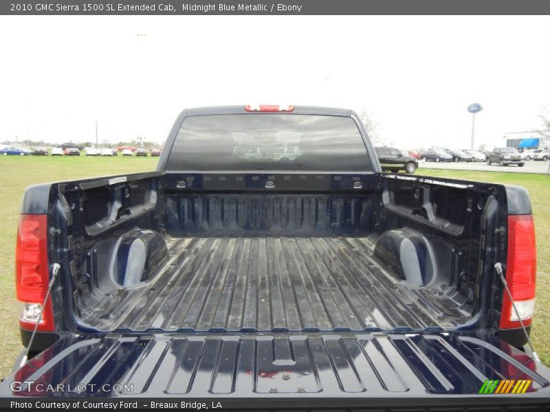 Midnight Blue Metallic / Ebony 2010 GMC Sierra 1500 SL Extended Cab