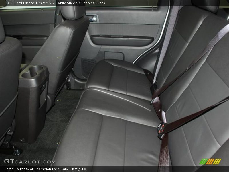 White Suede / Charcoal Black 2012 Ford Escape Limited V6