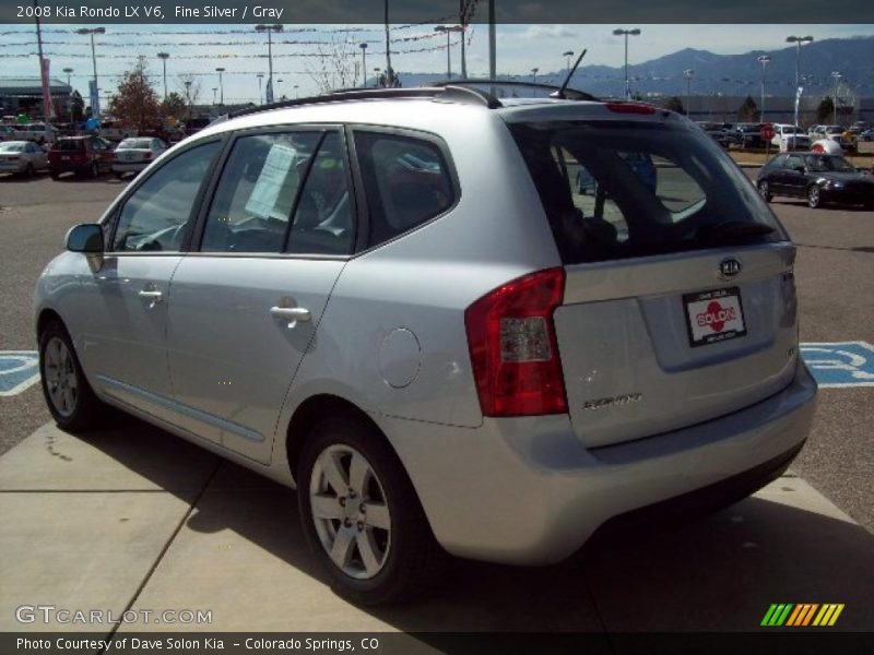 Fine Silver / Gray 2008 Kia Rondo LX V6