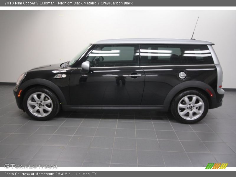 Midnight Black Metallic / Grey/Carbon Black 2010 Mini Cooper S Clubman