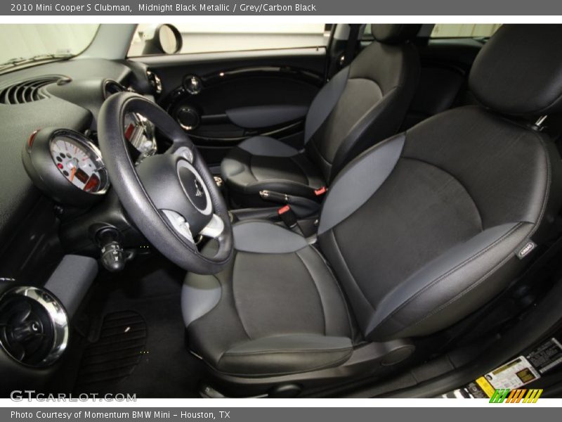 Midnight Black Metallic / Grey/Carbon Black 2010 Mini Cooper S Clubman
