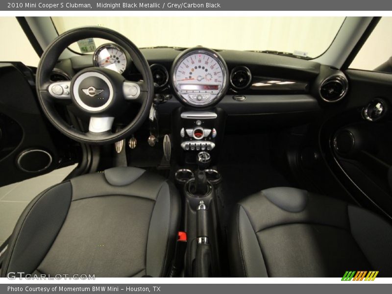 Midnight Black Metallic / Grey/Carbon Black 2010 Mini Cooper S Clubman