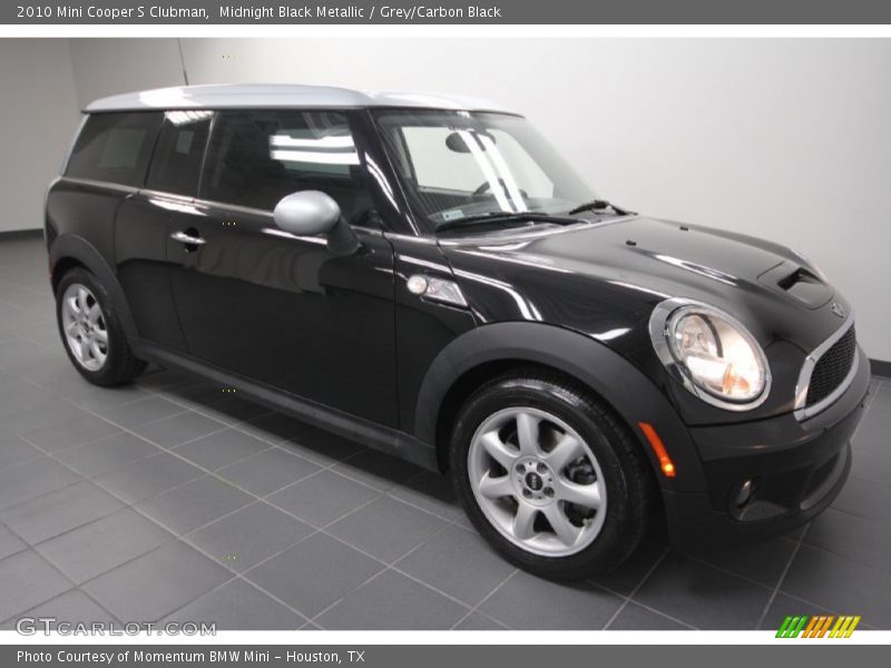 Midnight Black Metallic / Grey/Carbon Black 2010 Mini Cooper S Clubman