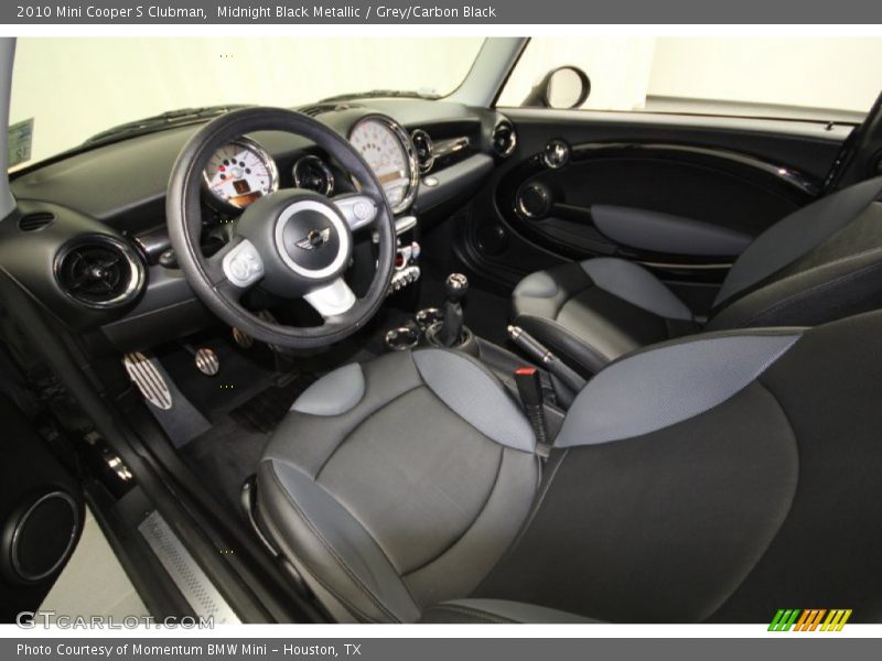Midnight Black Metallic / Grey/Carbon Black 2010 Mini Cooper S Clubman