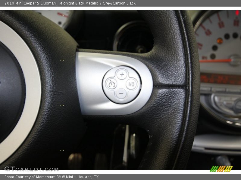 Midnight Black Metallic / Grey/Carbon Black 2010 Mini Cooper S Clubman