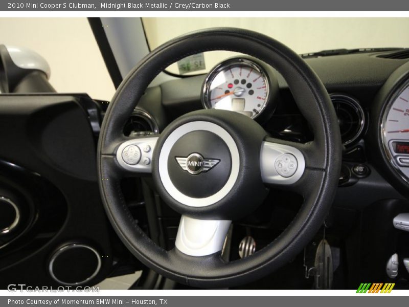 Midnight Black Metallic / Grey/Carbon Black 2010 Mini Cooper S Clubman