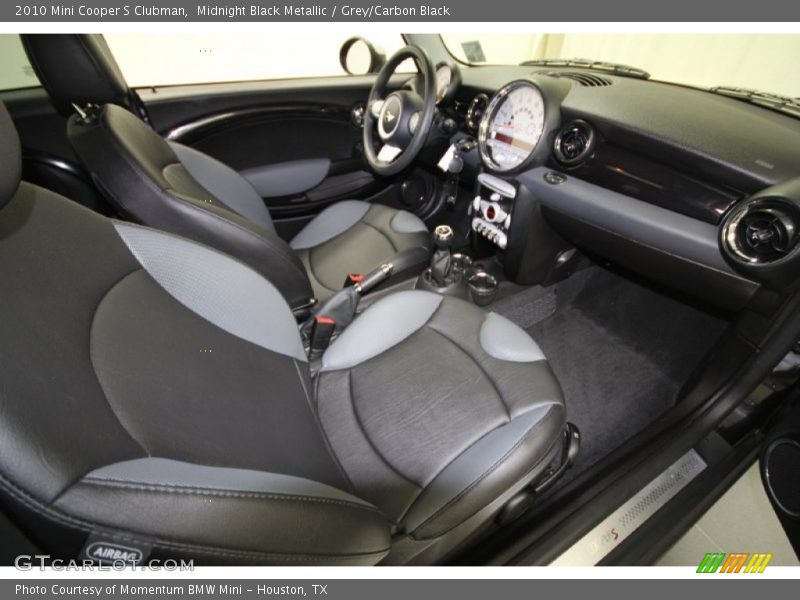 Midnight Black Metallic / Grey/Carbon Black 2010 Mini Cooper S Clubman