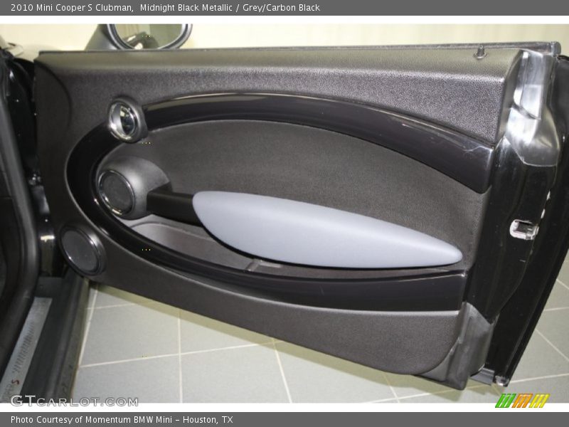 Midnight Black Metallic / Grey/Carbon Black 2010 Mini Cooper S Clubman