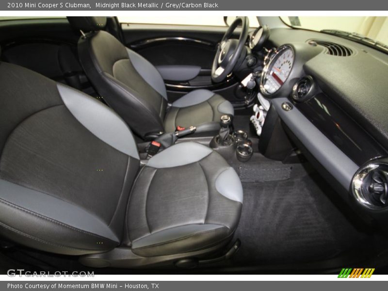 Midnight Black Metallic / Grey/Carbon Black 2010 Mini Cooper S Clubman