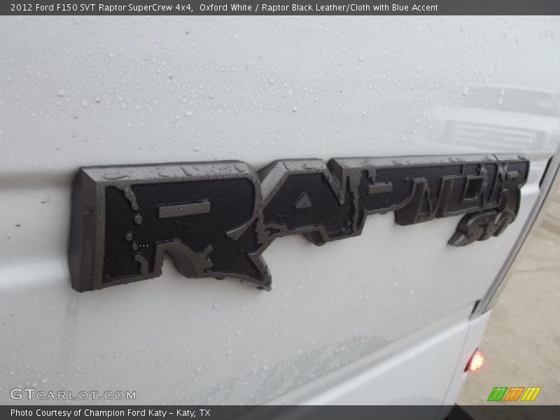  2012 F150 SVT Raptor SuperCrew 4x4 Logo