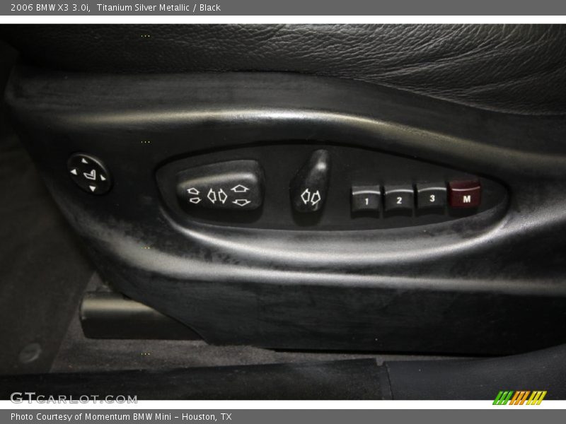 Titanium Silver Metallic / Black 2006 BMW X3 3.0i