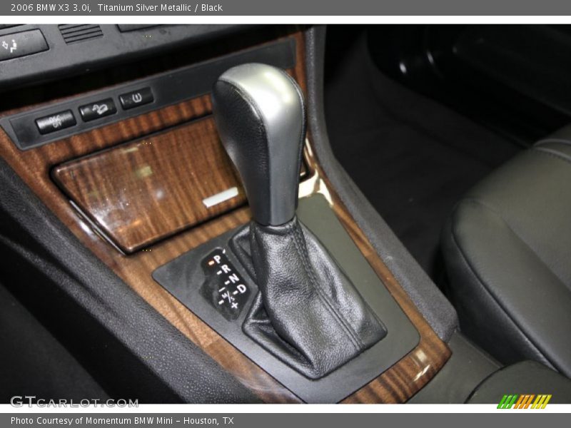 Titanium Silver Metallic / Black 2006 BMW X3 3.0i