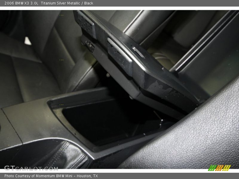 Titanium Silver Metallic / Black 2006 BMW X3 3.0i