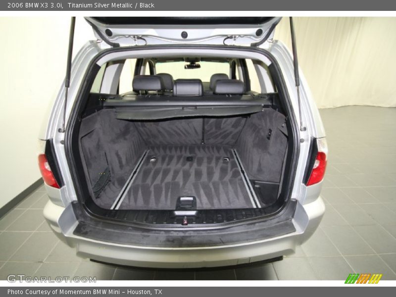 Titanium Silver Metallic / Black 2006 BMW X3 3.0i