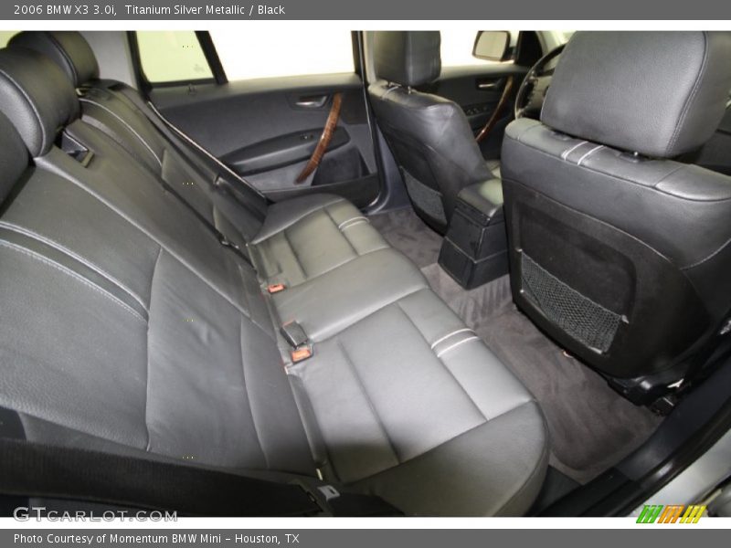 Titanium Silver Metallic / Black 2006 BMW X3 3.0i