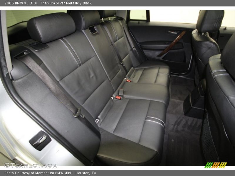 Titanium Silver Metallic / Black 2006 BMW X3 3.0i