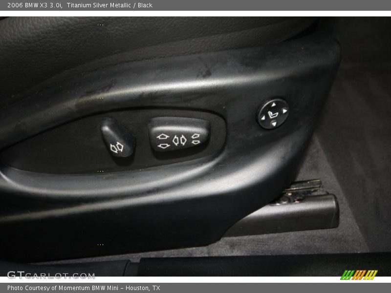 Titanium Silver Metallic / Black 2006 BMW X3 3.0i