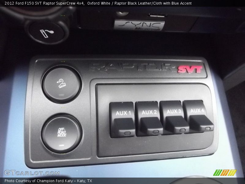 Auxiliary Controls - 2012 Ford F150 SVT Raptor SuperCrew 4x4