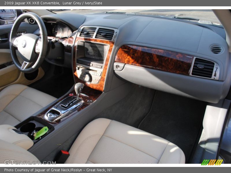 Lunar Grey / Ivory/Slate 2009 Jaguar XK XK8 Convertible