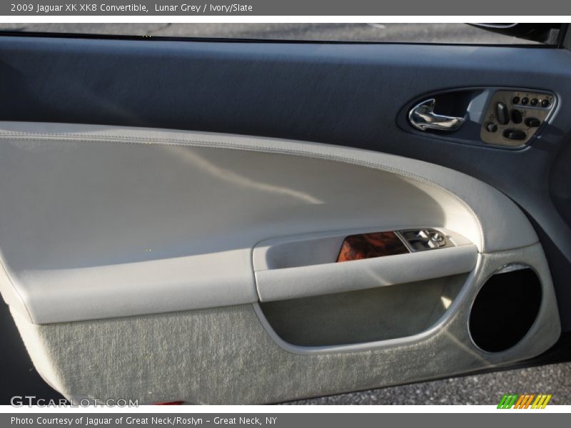 Lunar Grey / Ivory/Slate 2009 Jaguar XK XK8 Convertible