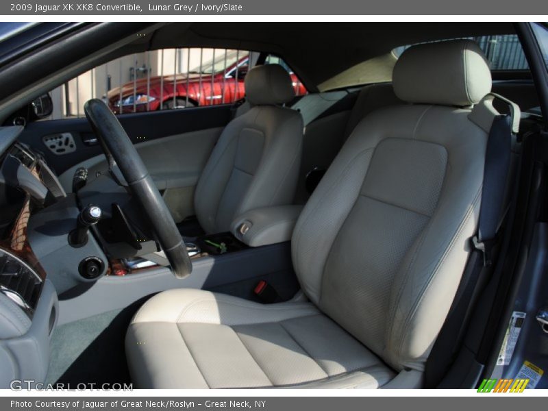 Lunar Grey / Ivory/Slate 2009 Jaguar XK XK8 Convertible
