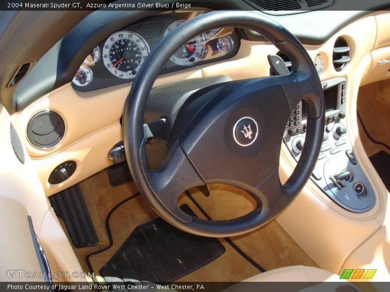 Azzuro Argentina (Silver Blue) / Beige 2004 Maserati Spyder GT