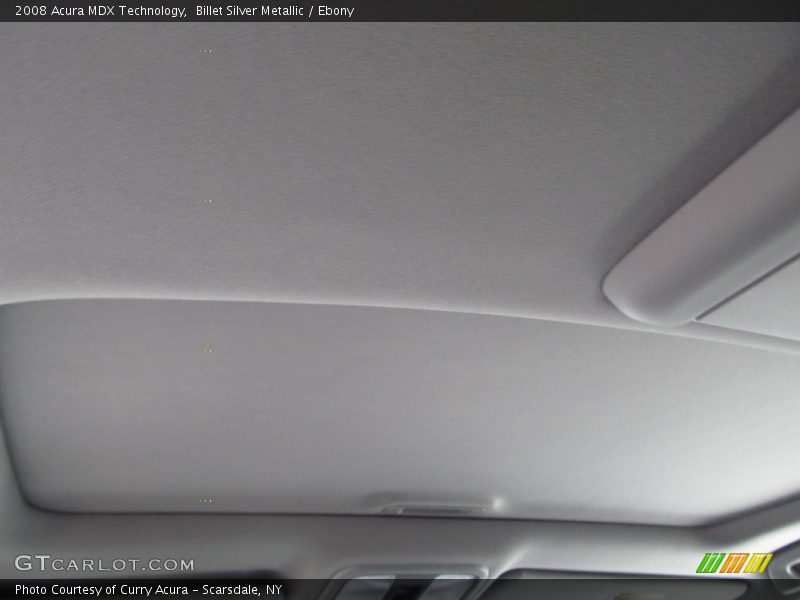 Billet Silver Metallic / Ebony 2008 Acura MDX Technology