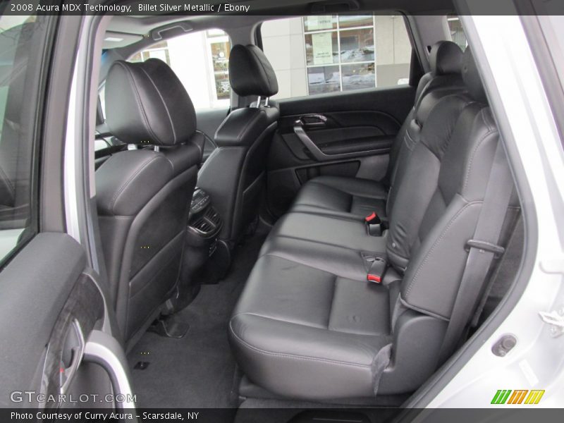 Billet Silver Metallic / Ebony 2008 Acura MDX Technology