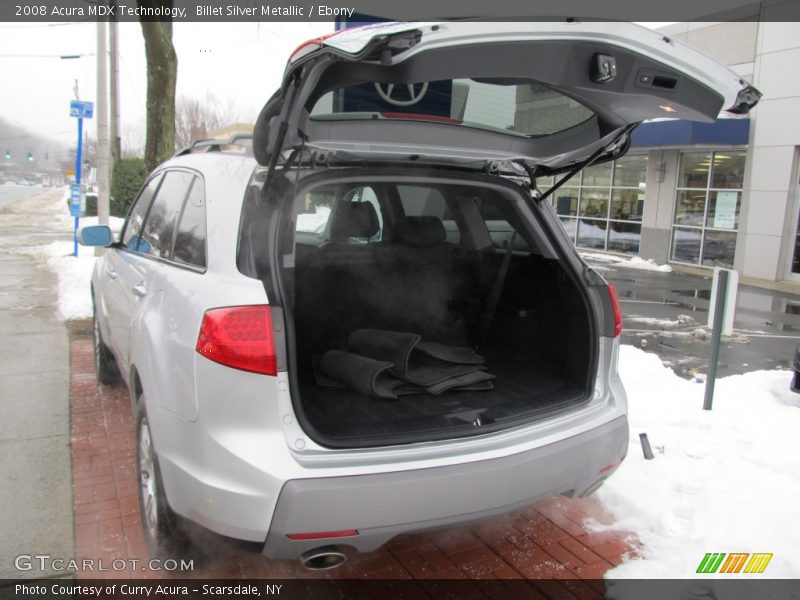 Billet Silver Metallic / Ebony 2008 Acura MDX Technology