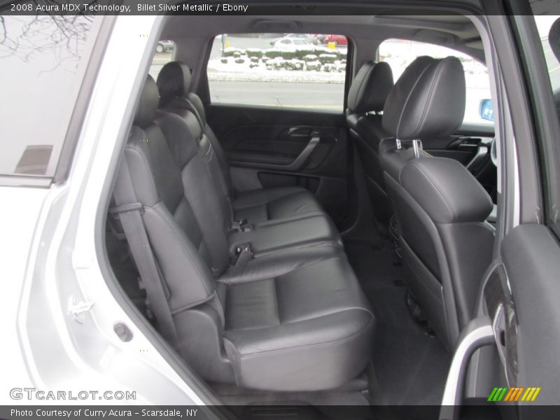 Billet Silver Metallic / Ebony 2008 Acura MDX Technology