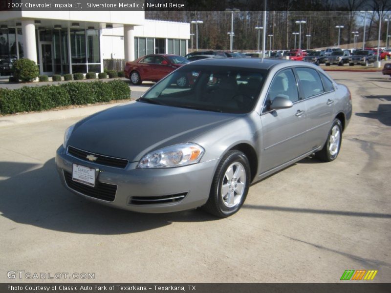 Silverstone Metallic / Neutral Beige 2007 Chevrolet Impala LT