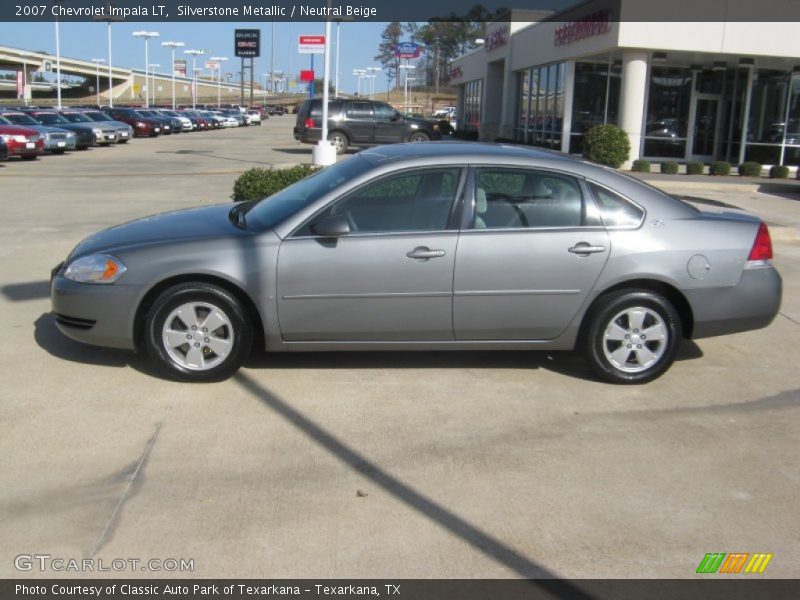 Silverstone Metallic / Neutral Beige 2007 Chevrolet Impala LT